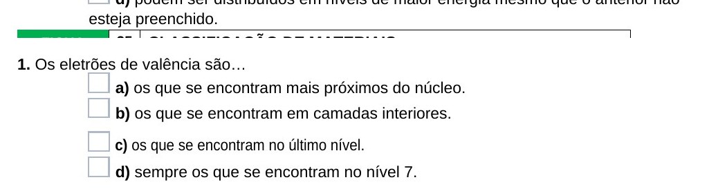 Ficha 25, questão 1 — Distribuição eletrónica II